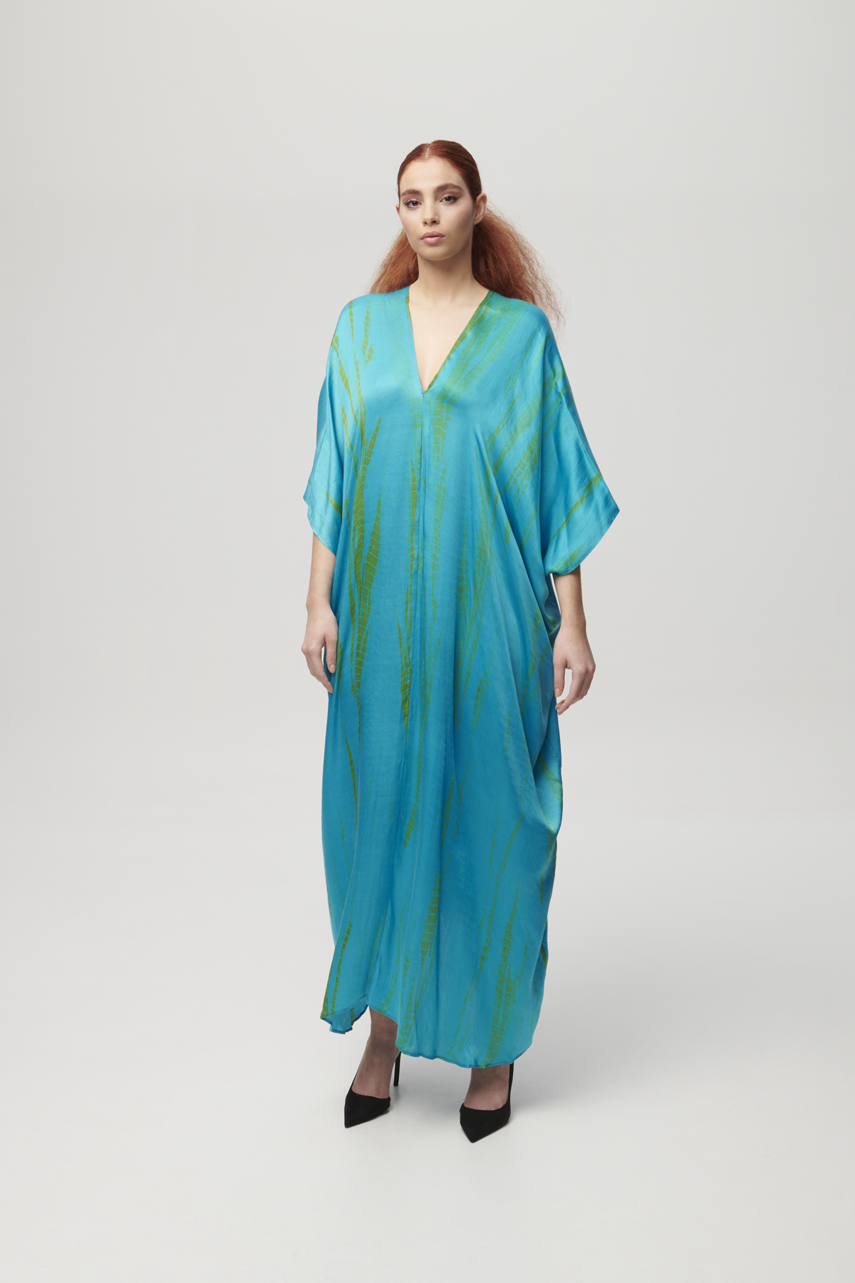 Kaftan Square Blue Sea